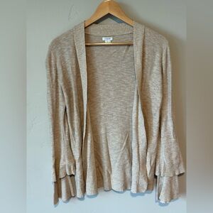 J. Crew Factory Women's Light Tan Cardigan